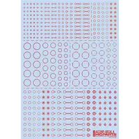 Accent-Decal A Foil Red