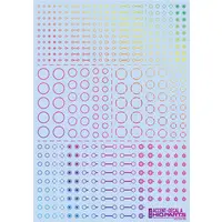 Accent-Decal A Foil Hologram Silver