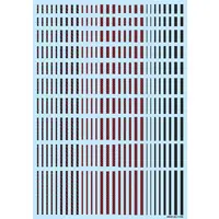 Line Decal 2 Dark Gray + Red