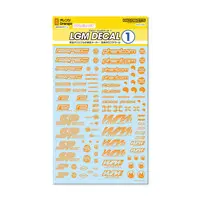 LGM Decal 1 Orange (1 piece)