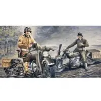 1/35 Scale Model Kit - Motorcycle