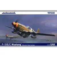 Weekend edition - 1/48 Scale Model Kit - Fighter aircraft model kits / North American P-51 Mustang