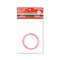 Mesh (Braided) Wire Red 1.0mm (100cm)