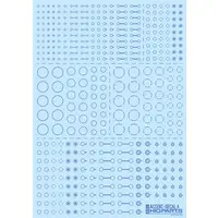 Accent-Decal A Blue