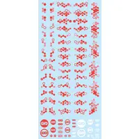 Hex Camouflage Decal 2: Red
