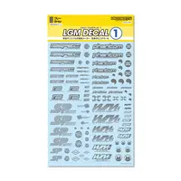 LGM Decal 1 Gray (1 piece)
