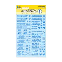 LGM Decal 1 Blue (1 piece)
