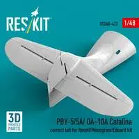 1/48 Scale Model Kit (PBY-5/5A、OA-10A 修整尾翼 (レベル・エデュアルド用) (プラモデル))