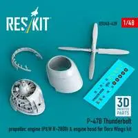 1/48 Scale Model Kit - Fighter aircraft model kits / P-47 Thunderbolt