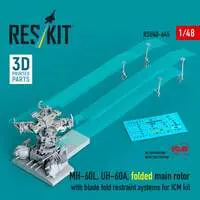 1/48 Scale Model Kit - Helicopter / MH-60L Black Hawk