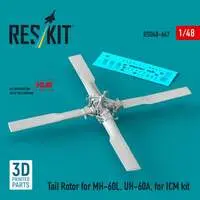 1/48 Scale Model Kit - Helicopter / MH-60L Black Hawk