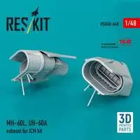 1/48 Scale Model Kit - Helicopter / MH-60L Black Hawk