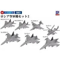 1/700 Scale Model Kit - Attack helicopter / Mikoyan MiG-29 & Sukhoi Su-30