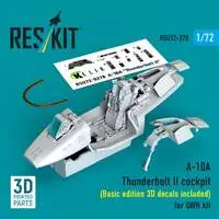 1/72 Scale Model Kit - Detail-Up Parts / Fairchild Republic A-10 Thunderbolt II