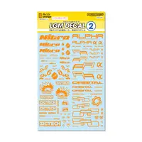 LGM Decal 2 Orange (1 Piece)