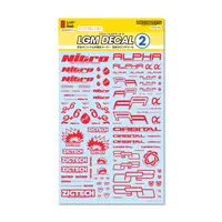 LGM Decal 2 Red (1 Piece)