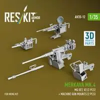 1/35 Scale Model Kit - Detail-Up Parts / Merkava