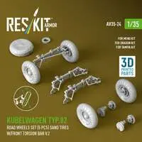 1/35 Scale Model Kit - Detail-Up Parts / Volkswagen Kübelwagen