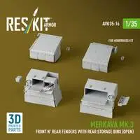 1/35 Scale Model Kit - Detail-Up Parts / Merkava