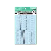 AMP Caution Decal 3 Gray