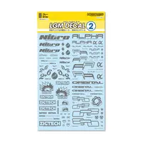 LGM Decal 2 Gray (1 piece)