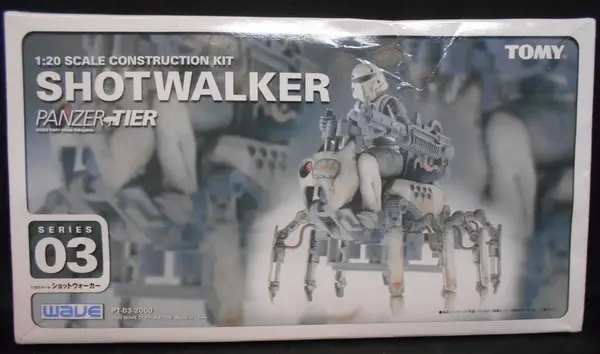 塗装済完成品】1/20 ショットウォーカー パンツァーティーア ウェーブ