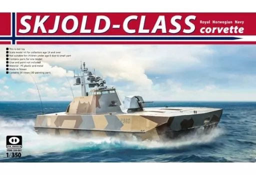 1/350 Scale Model Kit - Fast attack craft