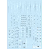 RB Caution Decal 02 White & Gray