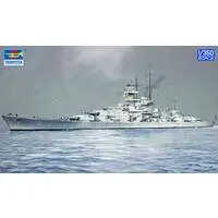 1/350 Scale Model Kit - Warship plastic model kit / German battleship Gneisenau
