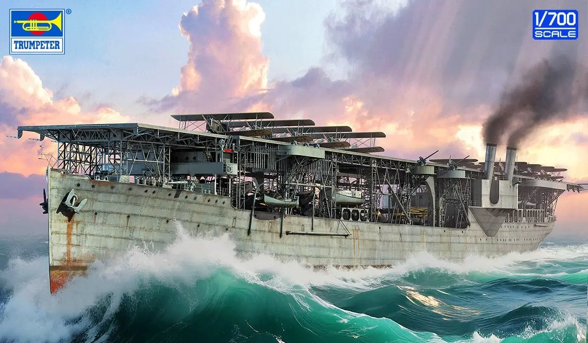 1/700 Scale Model Kit - Aircraft carrier
