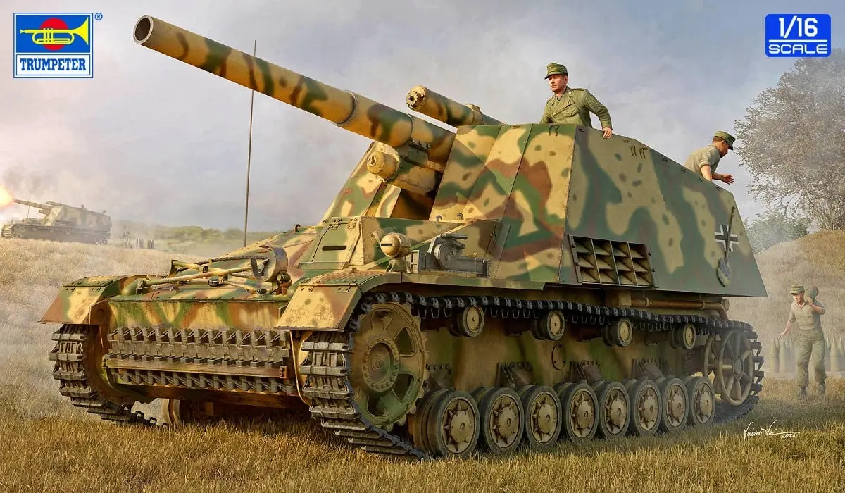 1/16 Scale Model Kit - Self-propelled artillery