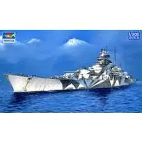 1/200 Scale Model Kit - Warship plastic model kit / German battleship Tirpitz & Arado Ar 196