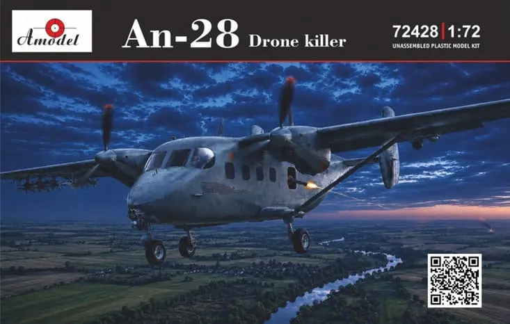 1/72 Scale Model Kit - Military transport aircraft