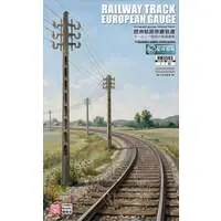 1/35 Scale Model Kit (線路 (ヨーロッパ標準軌) (プラモデル))