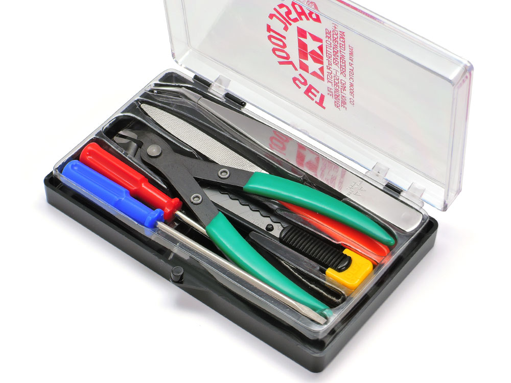 Tamiya Basic Tool Set (ベーシックツールセット) | Buy from Plastic