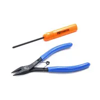 MINI 4WD TOOLS (SIDE CUTTERS, (+) SCREWDRIVER)