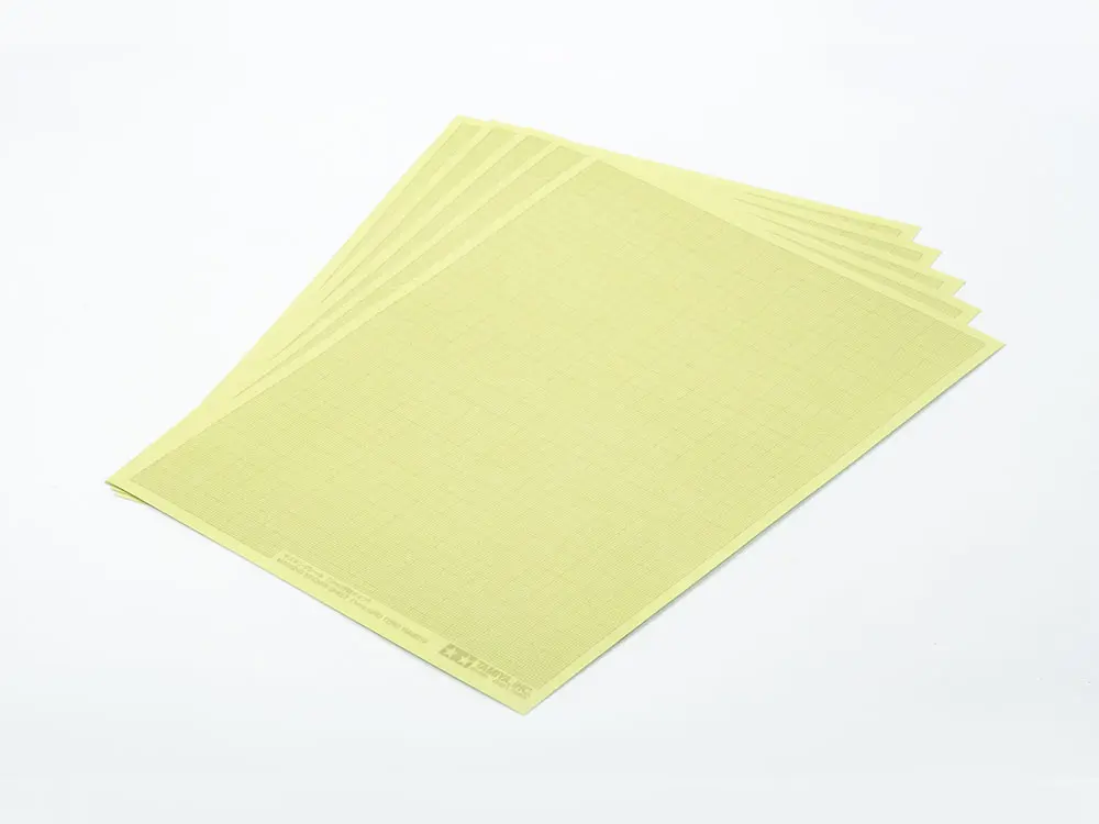 Masking Sticker Sheet (1mm Grid Type) (5pcs)