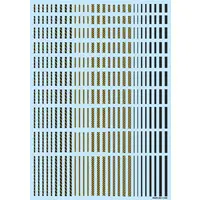 Line Decal 2 Dark Gray + Yellow