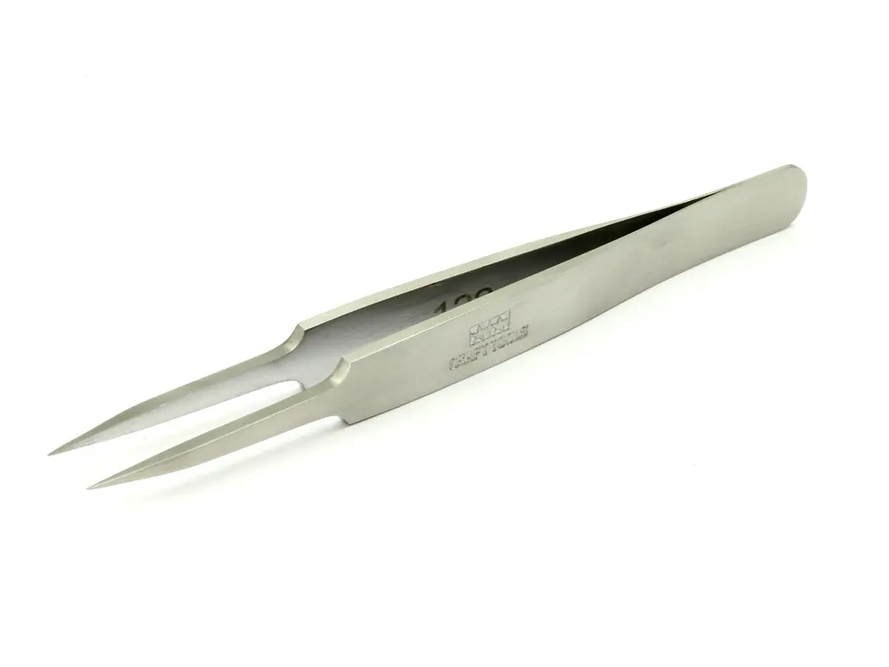 Tamiya Craft Tools Series HG Straight Tweezers