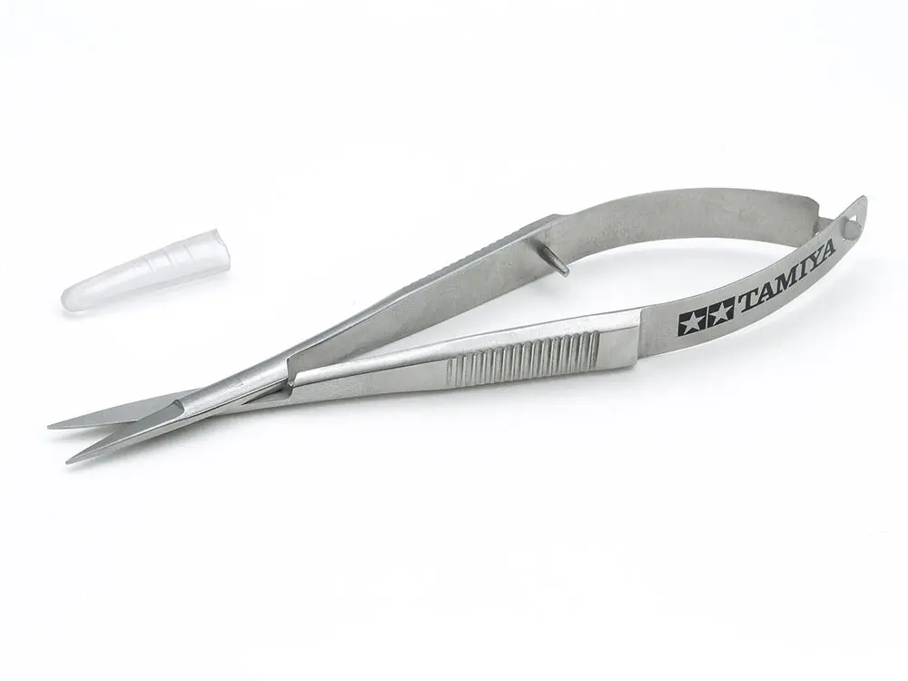 Tamiya Craft Tools HG Tweezer Grip Scissors