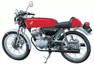 Plastic Model Kit - NAKED Bike Series / Honda Dream 50