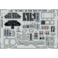 1/48 Scale Model Kit - Etching parts / Mikoyan-Gurevich MiG-17