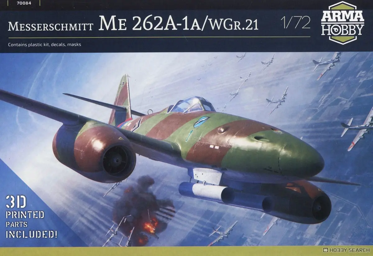 1/72 Scale Model Kit - Fighter aircraft model kits / Messerschmitt Me 262 Schwalbe