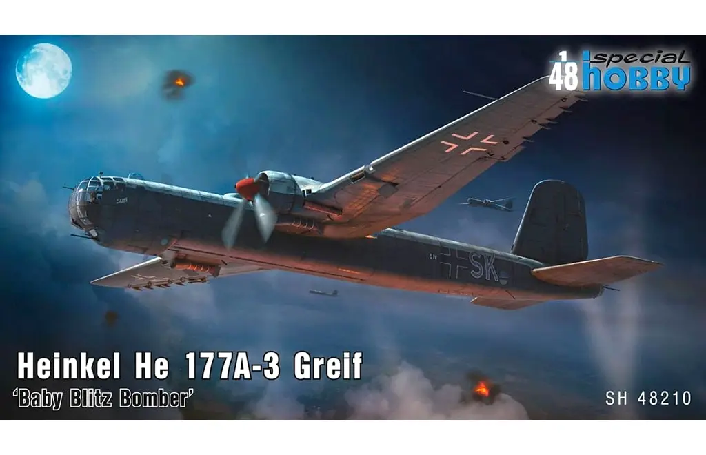 1/48 Scale Model Kit - Fighter aircraft model kits / Heinkel He 177 Greif & Heinkel