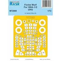 1/72 Scale Model Kit - Fighter aircraft model kits / Focke-Wulf Fw 189 Uhu