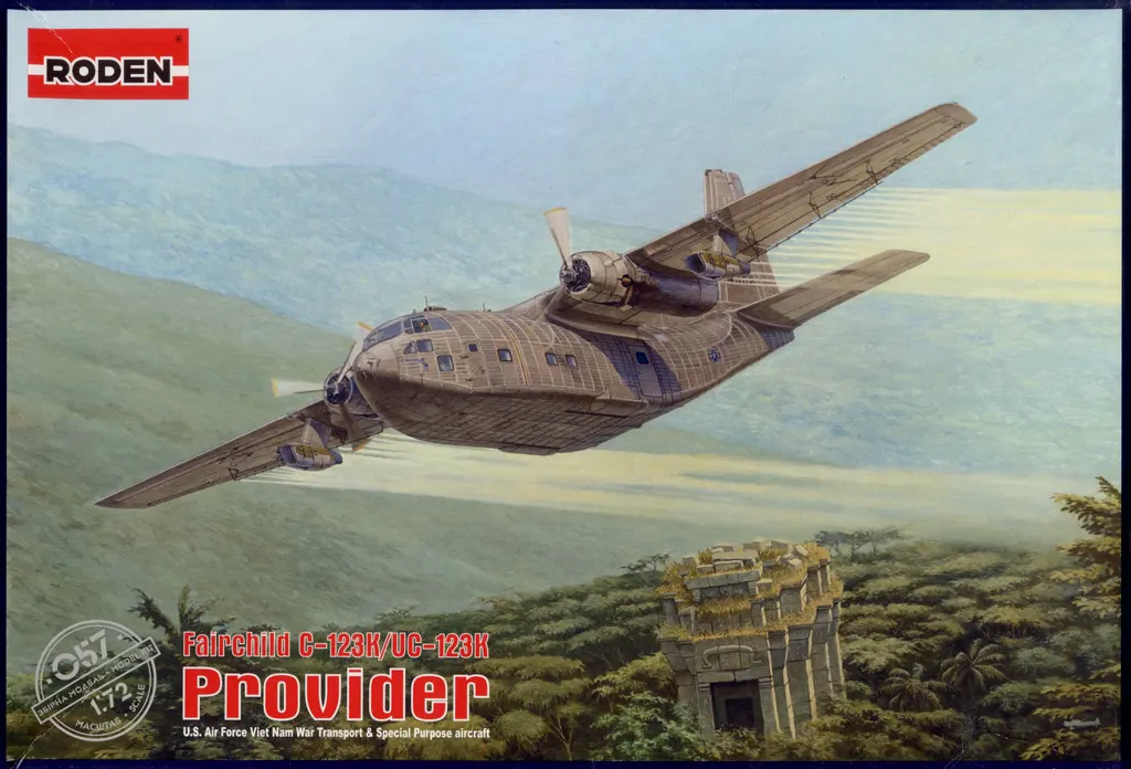 1/72 Scale Model Kit - Military transport aircraft / Fairchild C-123 Provider