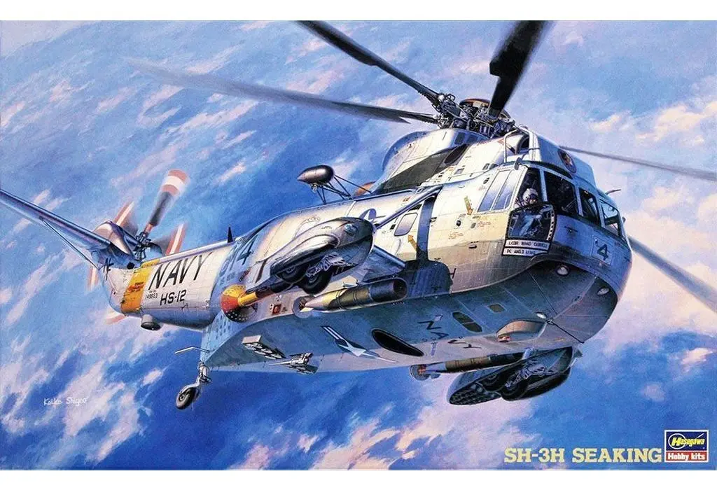 1/48 Scale Model Kit - Helicopter / Sikorsky SH-3 Sea King