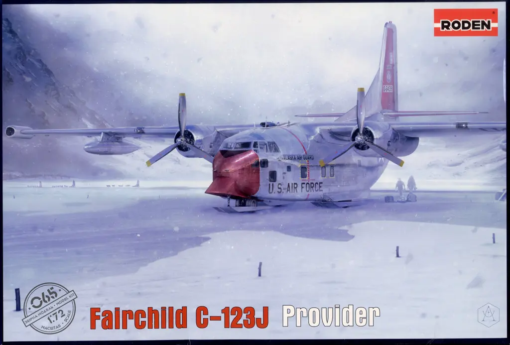 1/72 Scale Model Kit - Military transport aircraft / Fairchild C-123 Provider