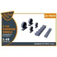 1/48 Scale Model Kit - Wheel Set - Detail-Up Parts / Lockheed F-35 Lightning II