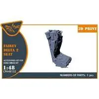 1/48 Scale Model Kit - Detail-Up Parts / Fairey Delta 2
